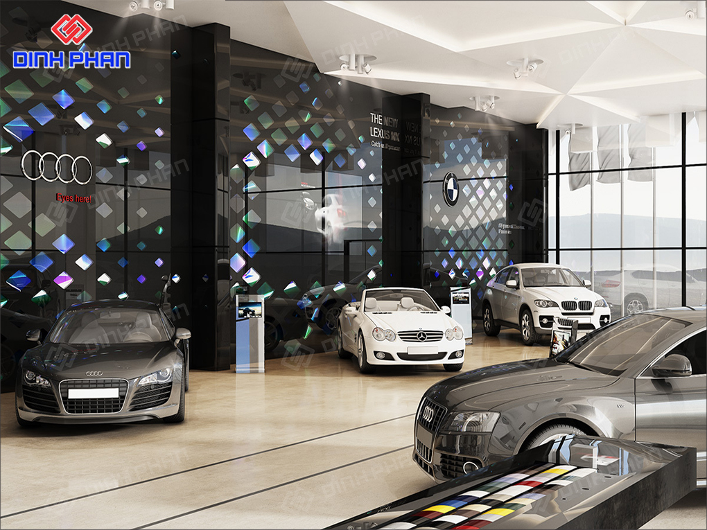 Thiết kế showroom ô tô đẹp
