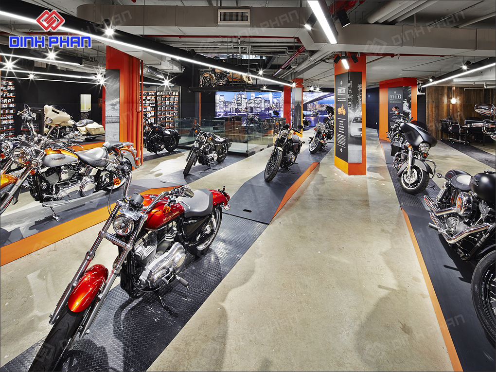 Thiết kế showroom xe máy