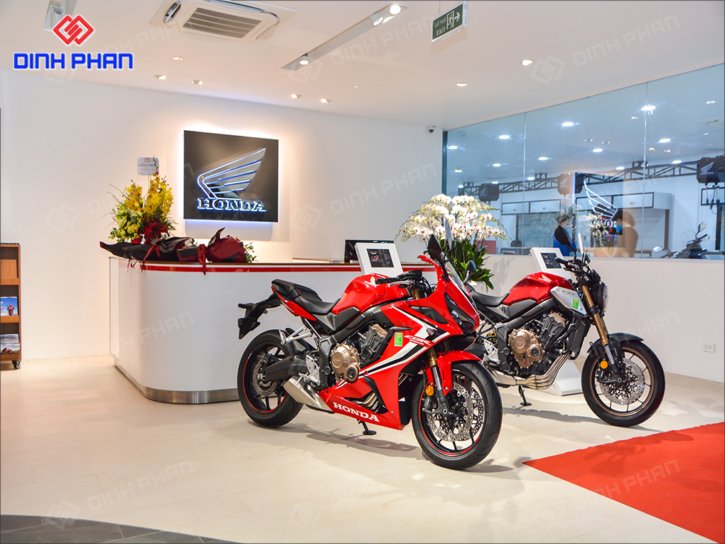 Showroom xe máy đẹp