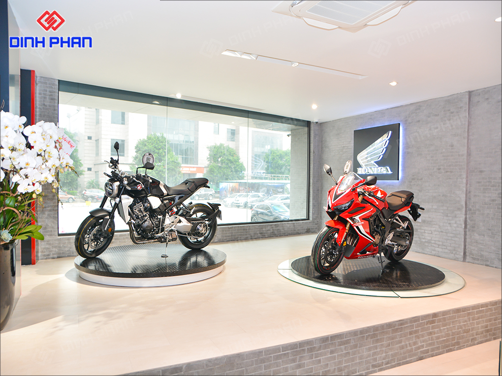 Thiết kế showroom xe máy đẹp