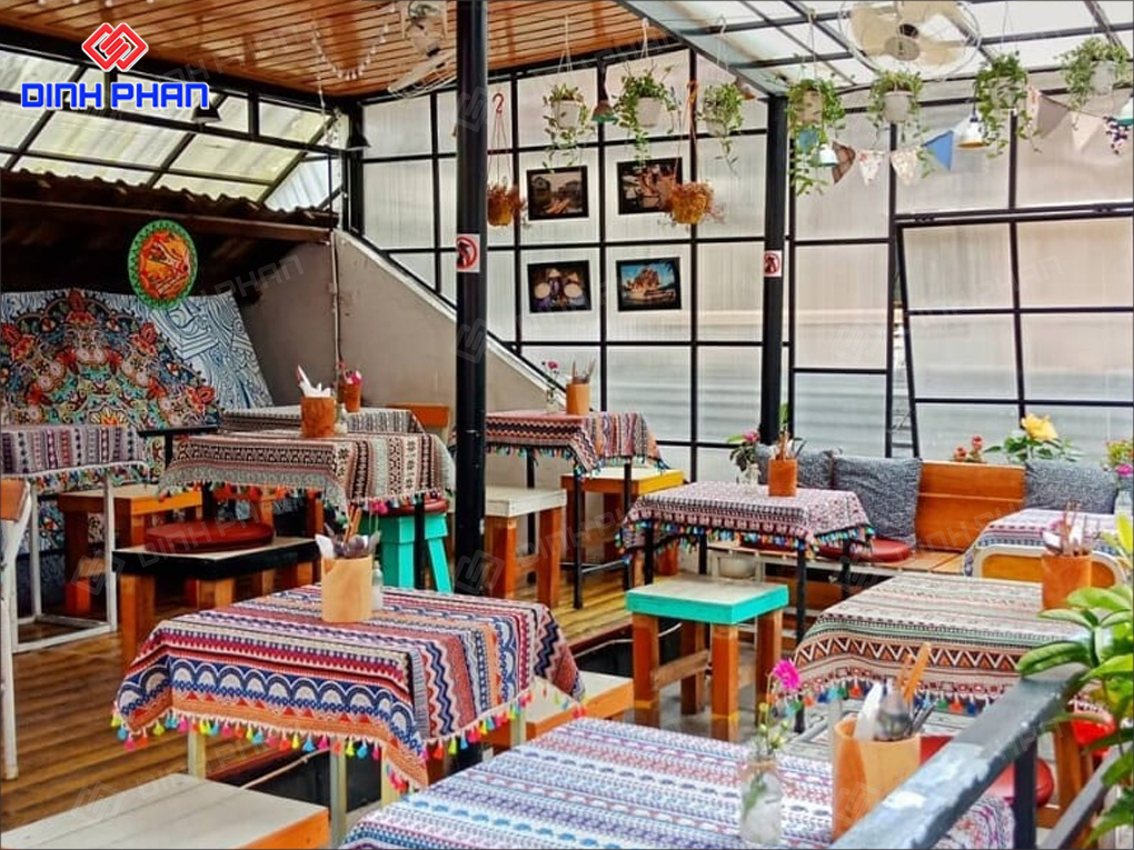 10+ Mẫu Thiết Kế Cafe Bohemian Độc Đáo, Ấn Tượng, Thu Hút