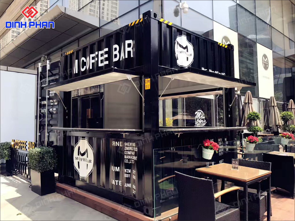 10+ Mẫu Cafe Container Phổ Biến, Độc Lạ, Sáng Tạo