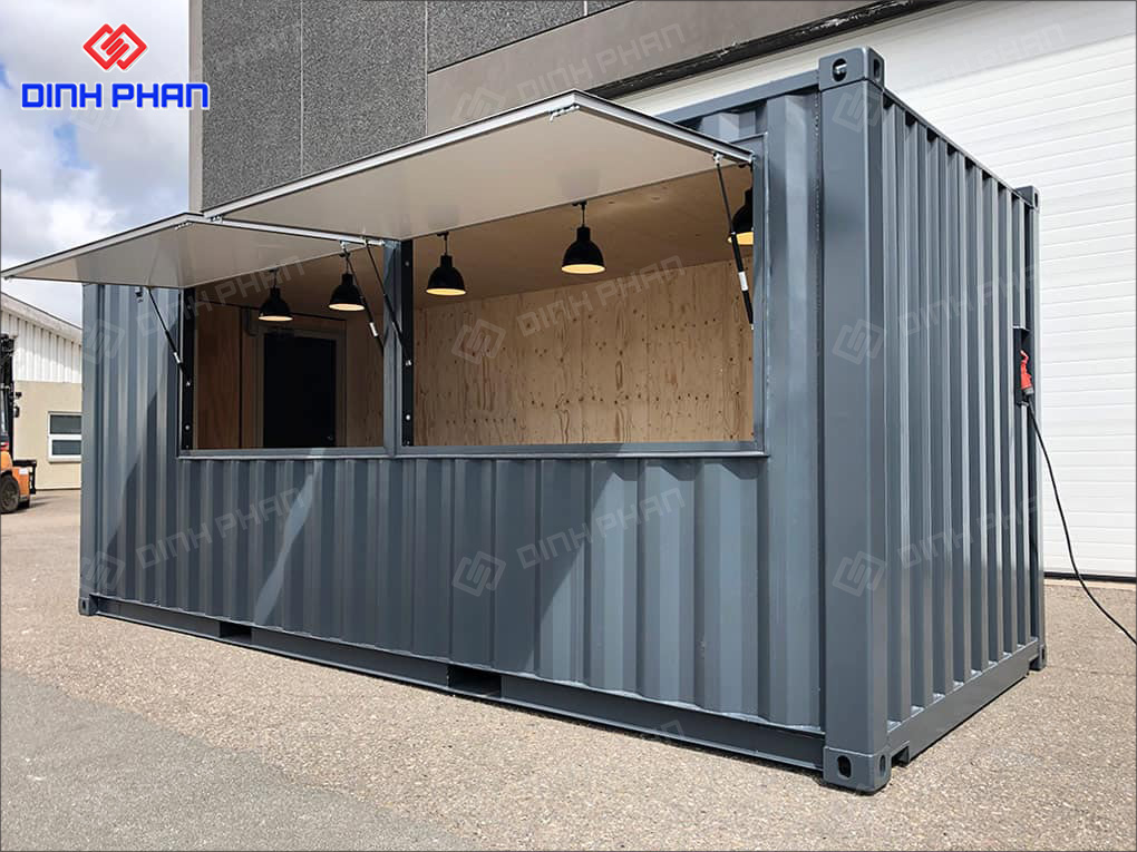 10+ Mẫu Cafe Container Phổ Biến, Độc Lạ, Sáng Tạo