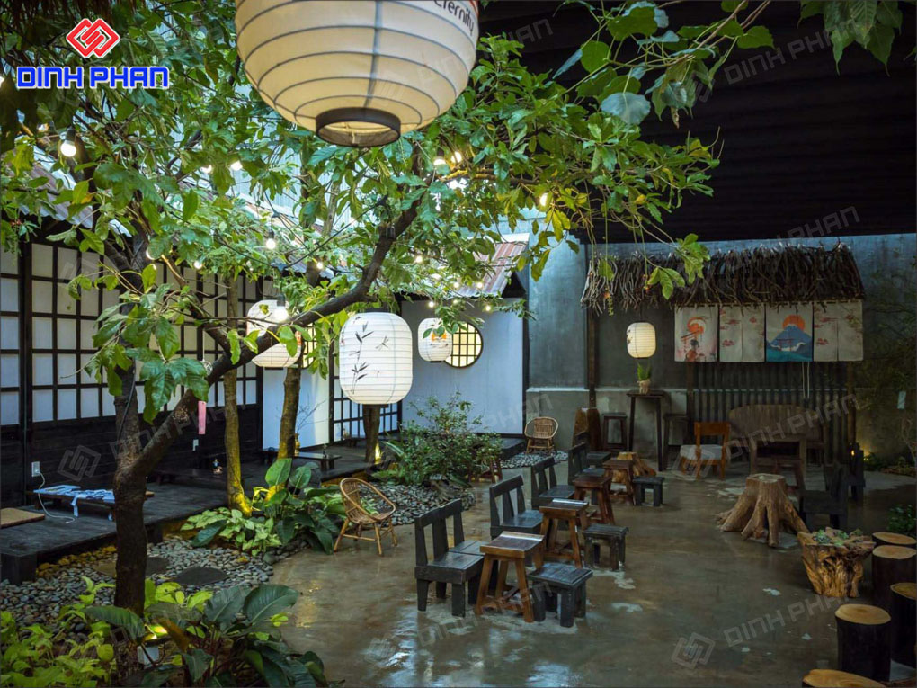 Ý Tưởng Thiết Kế Quán Cafe Phong Cách Nhật Bản Tinh Tế