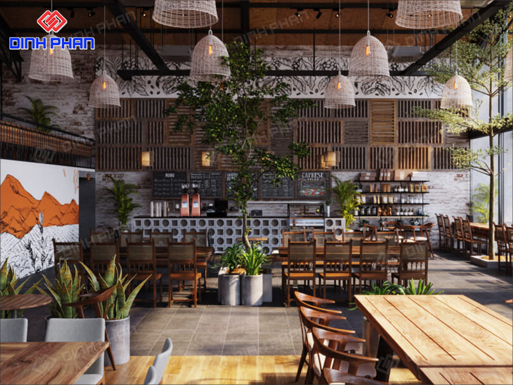 Tổng Hợp Những Mẫu Quán Cafe Rustic Đơn Giản, Tinh Tế