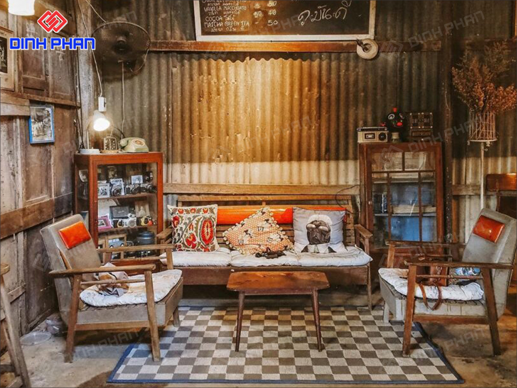 Tổng Hợp Những Mẫu Quán Cafe Rustic Đơn Giản, Tinh Tế