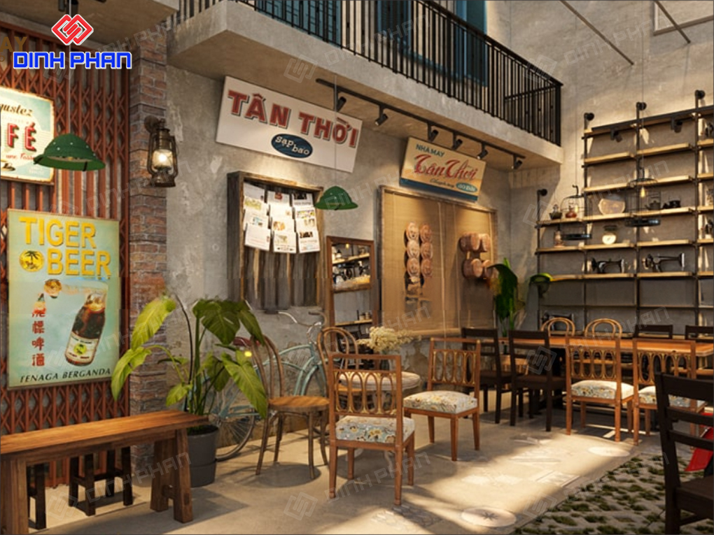 Bí Quyết Decor Quán Cafe Vintage - Tạo Dấu Ấn Cổ Điển Riêng Biệt