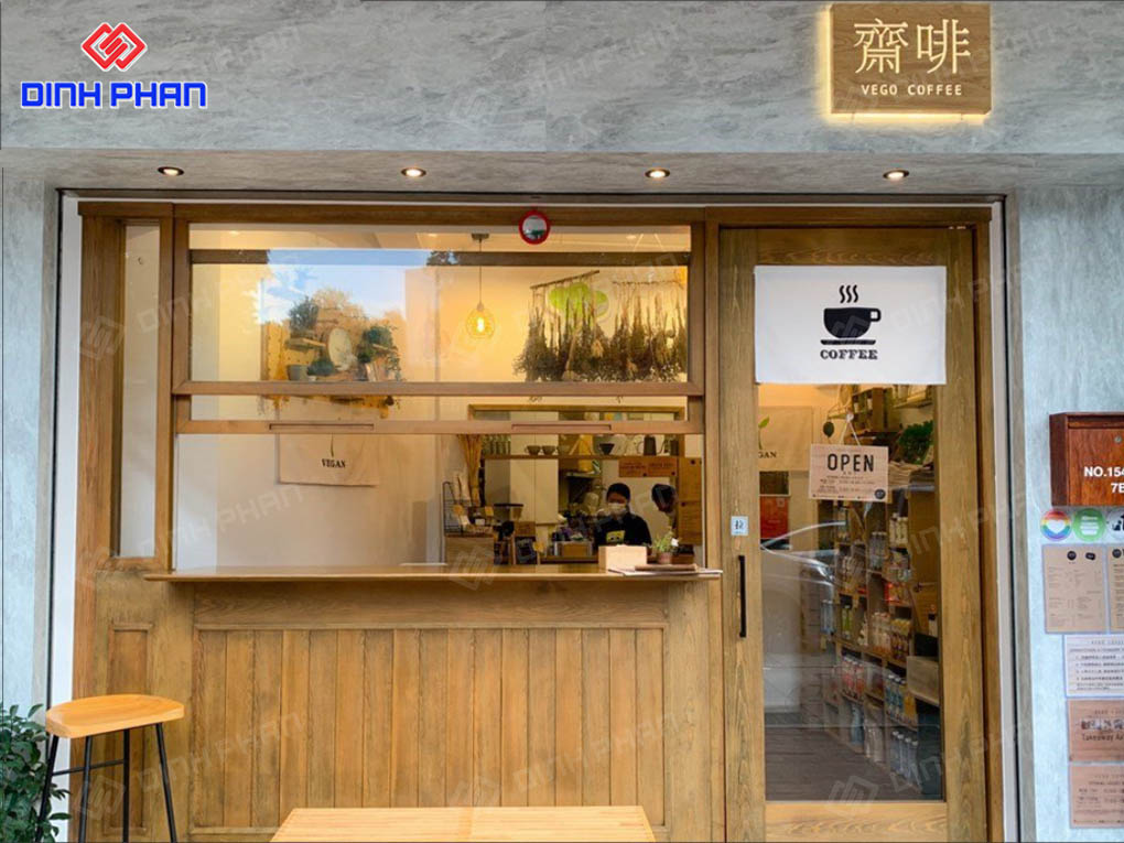 Thiết Kế Cafe Take Away Ấn Tượng, Hút Khách