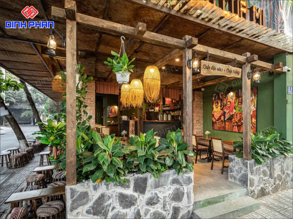 Thiết Kế Quán Cafe Bohemian Đẹp, Tự Do Và Phóng Khoáng