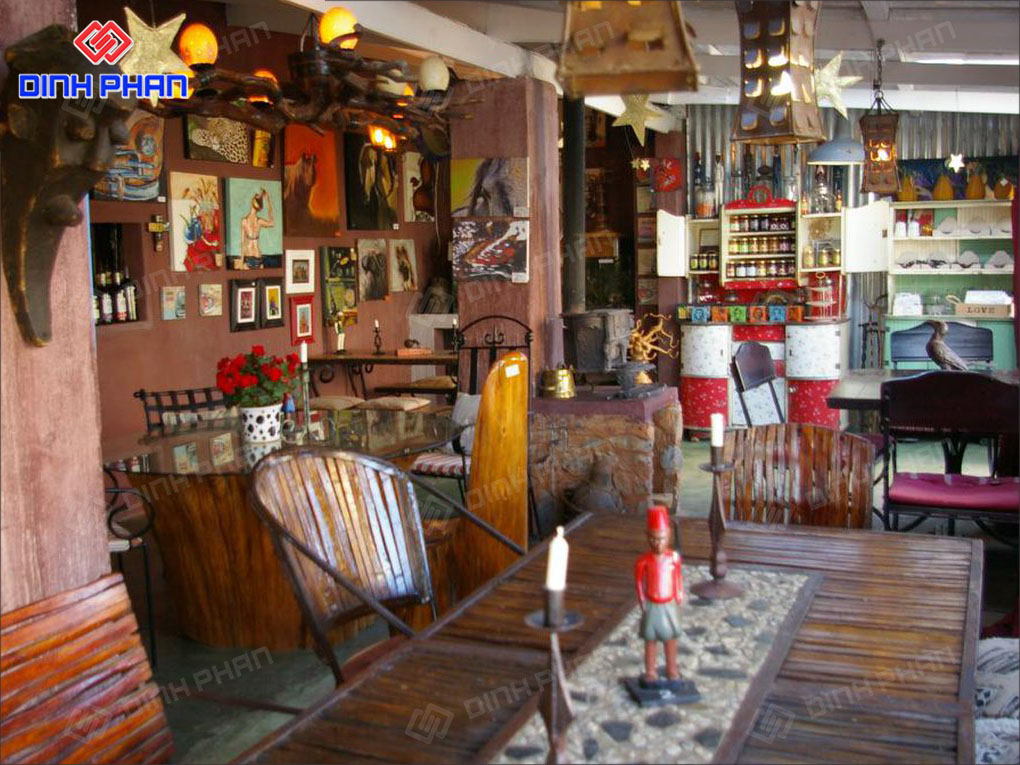 Thiết Kế Quán Cafe Bohemian Đẹp, Tự Do Và Phóng Khoáng