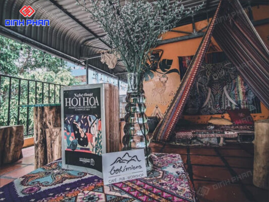 Thiết Kế Quán Cafe Bohemian Đẹp, Tự Do Và Phóng Khoáng