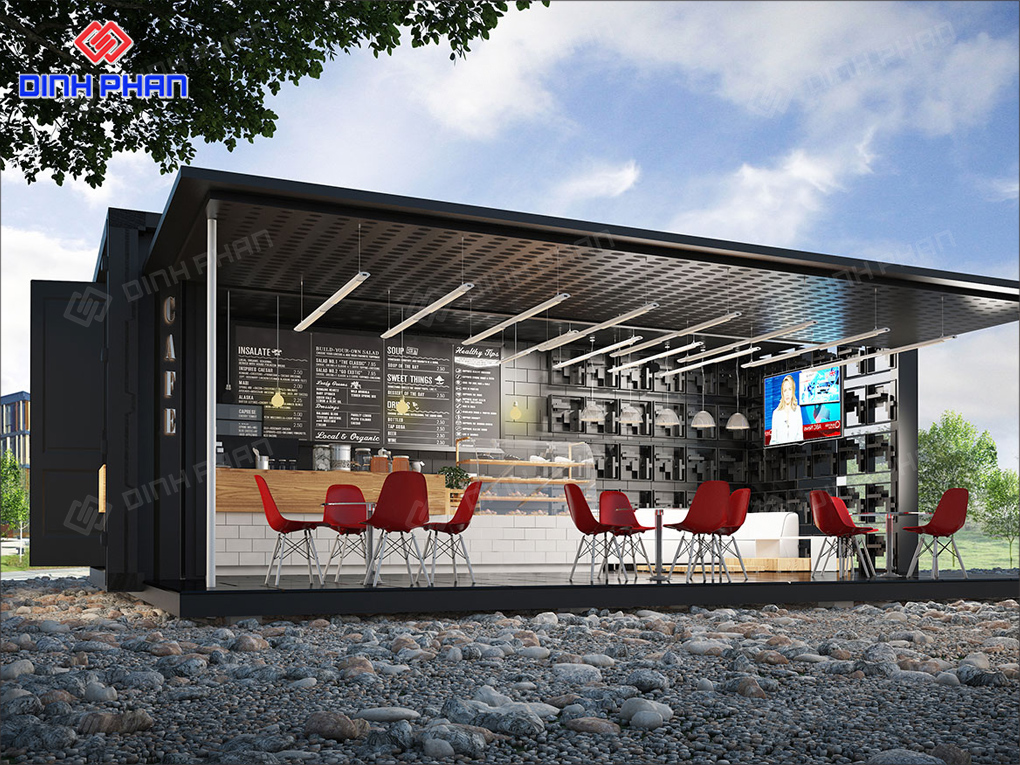 Thiết Kế Quán Cafe Container - Xu Hướng Mới Trong Kinh Doanh F&B