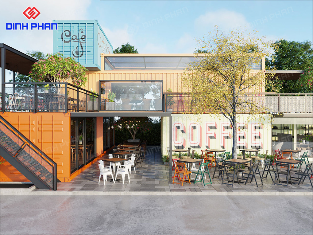 Thiết Kế Quán Cafe Container - Xu Hướng Mới Trong Kinh Doanh F&B