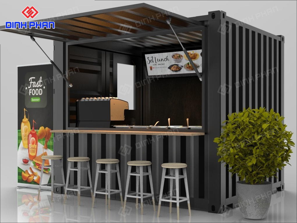 Thiết Kế Quán Cafe Container - Xu Hướng Mới Trong Kinh Doanh F&B