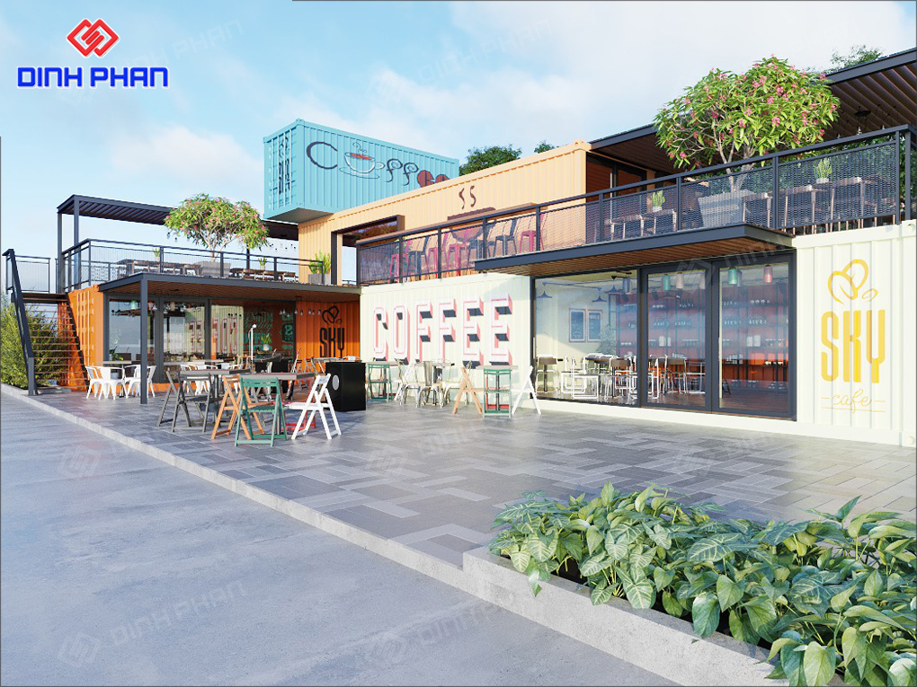 Thiết Kế Quán Cafe Container - Xu Hướng Mới Trong Kinh Doanh F&B