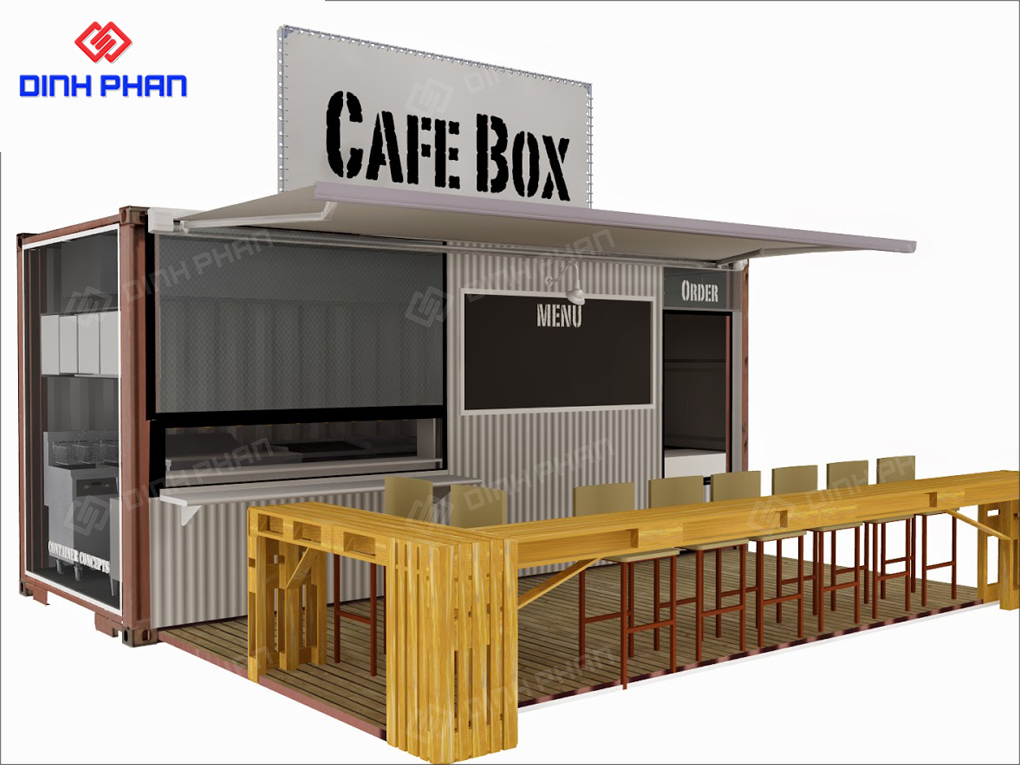 Thiết Kế Quán Cafe Container - Xu Hướng Mới Trong Kinh Doanh F&B