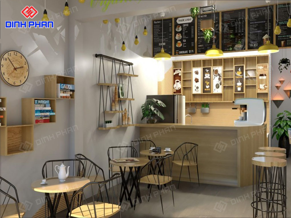 Thiết Kế Quán Cafe Nhỏ Đẹp: Nghệ Thuật Tối Ưu Không Gian