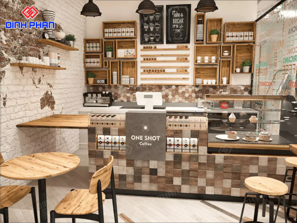 Thiết Kế Quán Cafe Nhỏ Đẹp: Nghệ Thuật Tối Ưu Không Gian