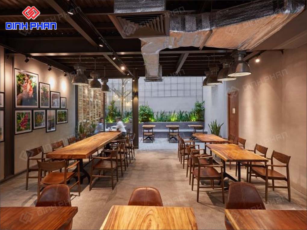 Thiết Kế Quán Cafe Rustic – Không Gian Hoài Cổ, Mộc Mạc