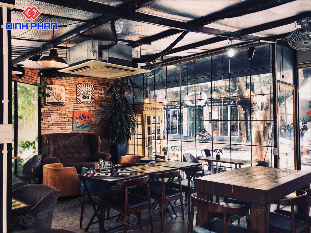 Thiết Kế Quán Cafe Rustic – Không Gian Hoài Cổ, Mộc Mạc