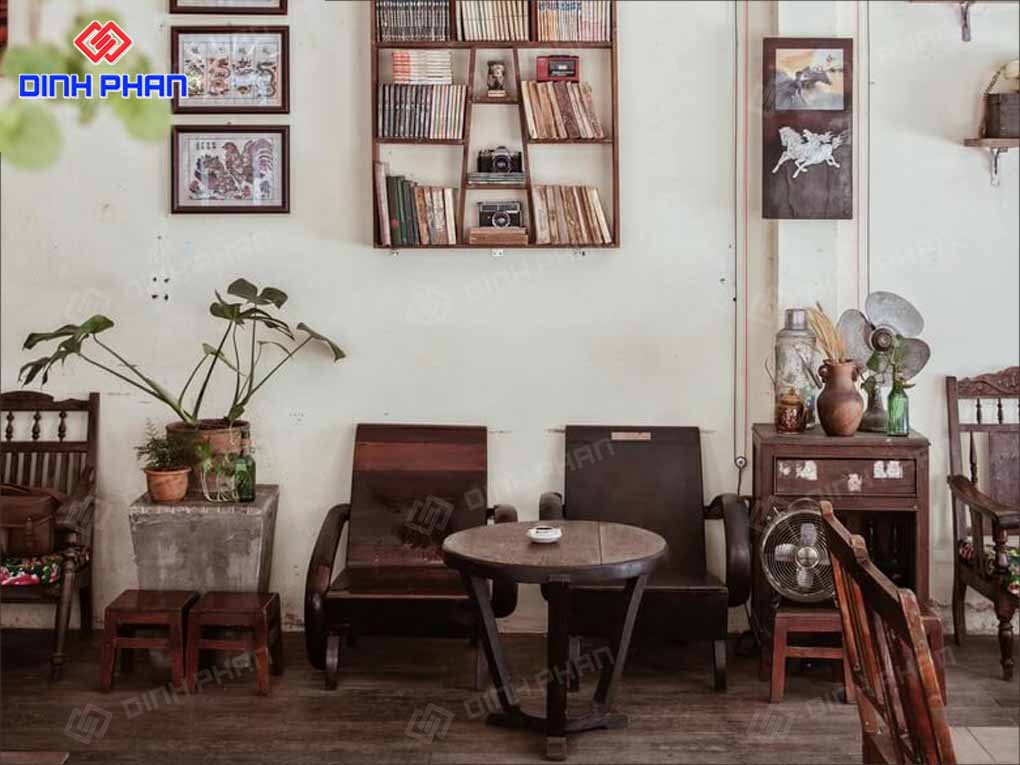 Thiết Kế Quán Cafe Vintage Đẹp, Đậm Chất Cổ Điển