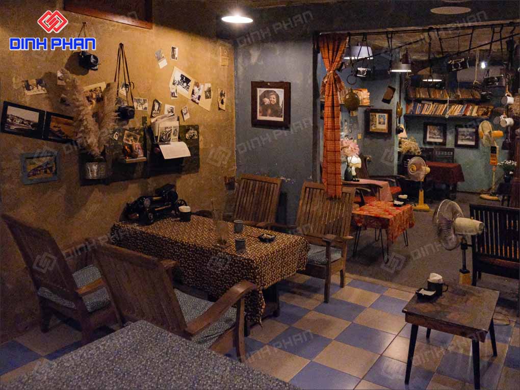 Thiết Kế Quán Cafe Vintage Đẹp, Đậm Chất Cổ Điển